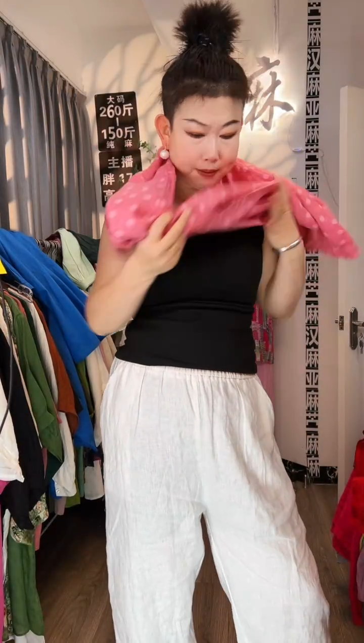 亚麻汉麻苎麻大码女装。