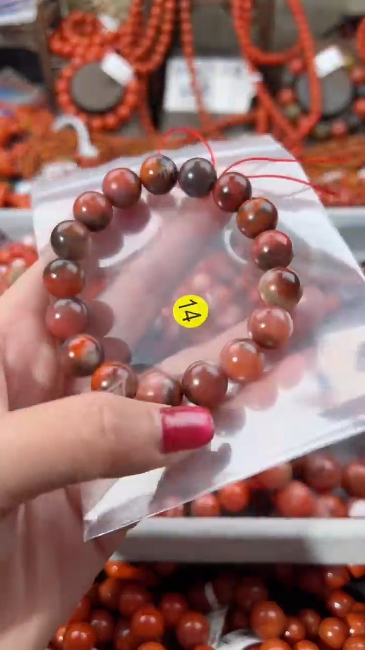 【闪购商品】南红玛瑙手串未镶嵌12
