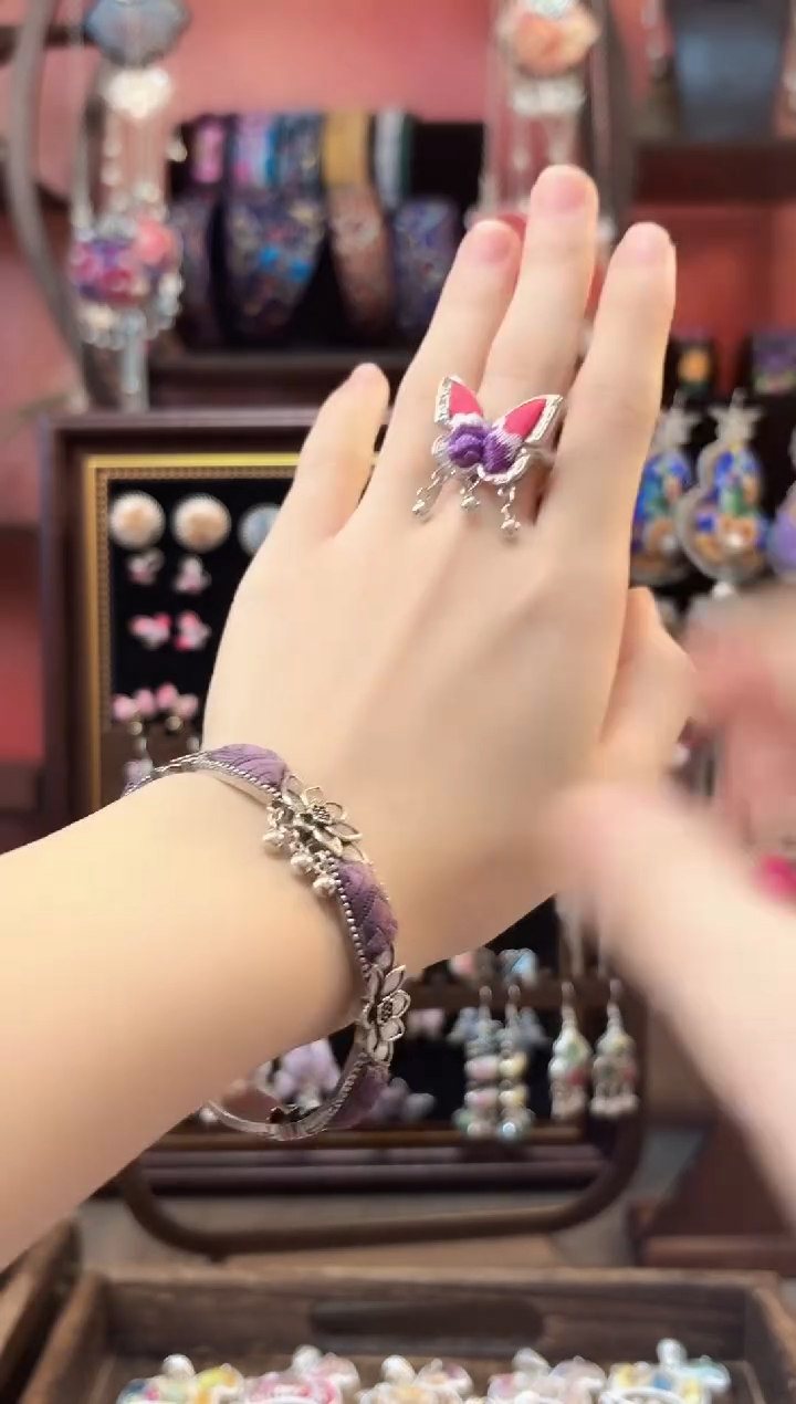 织绣無*藏云织谣民族风精美饰品   106