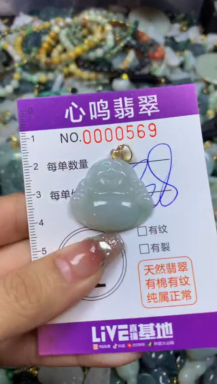 【闪购商品】翡翠颈饰未镶嵌闪购00569