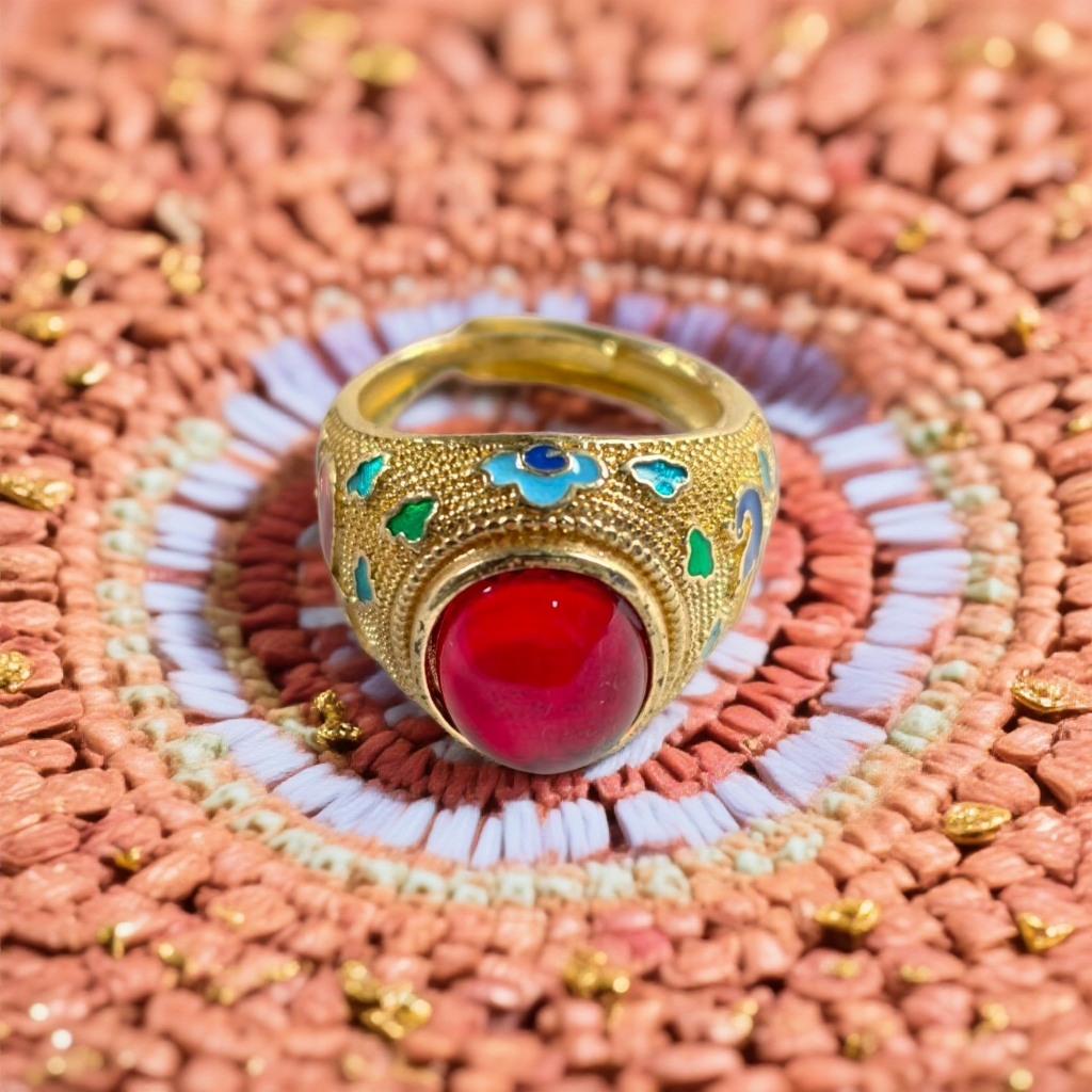 K-F106-铭月高端精美时尚款男女通带戒指多样性发其一