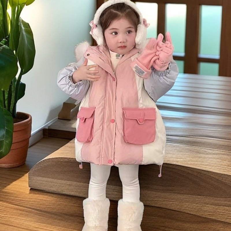 男女童秋冬款甜美外套