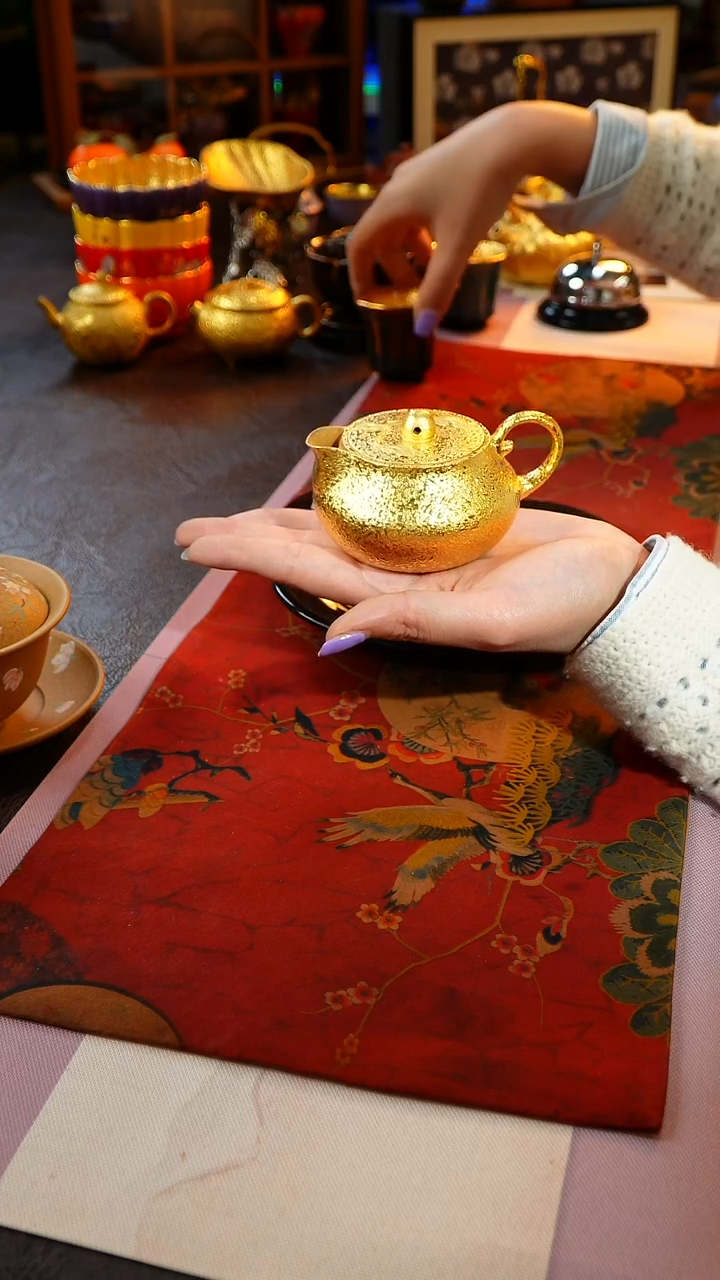 茶杯紫砂【宜景窑系列】金壶11