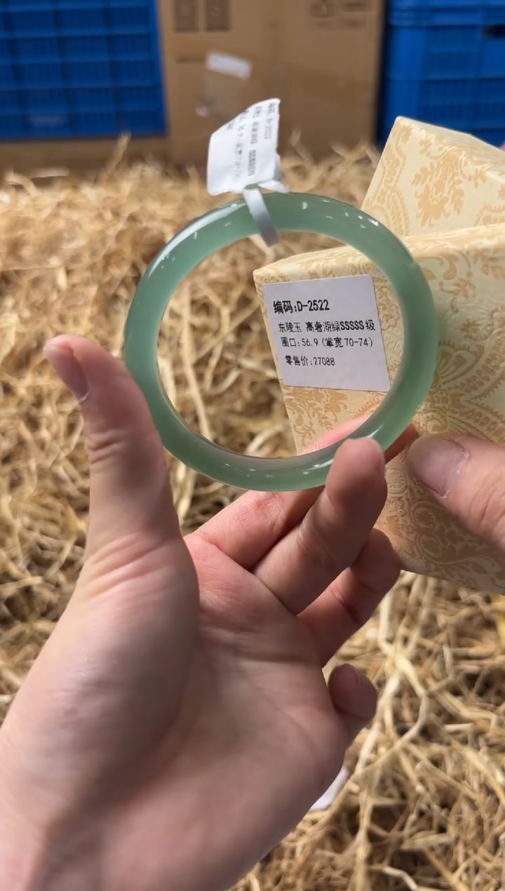 未镶嵌手镯石英质玉D2522