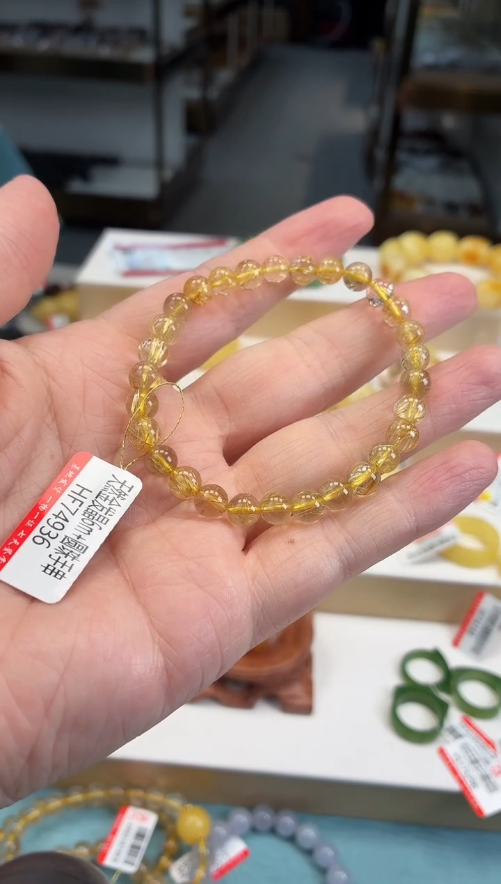 未镶嵌手串水晶珣****ō6m+手串