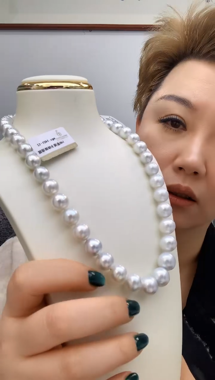 【闪购商品】海水珍珠项链未镶嵌284 9-12mm