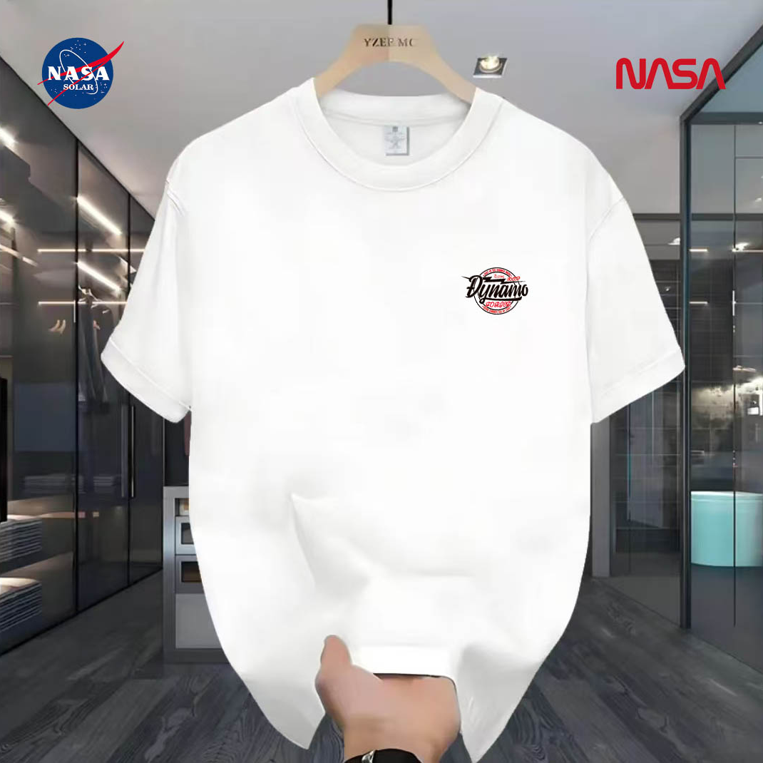 NASA联名纯棉夏季圆领短袖T恤微宽松时尚男女同款休闲百搭02