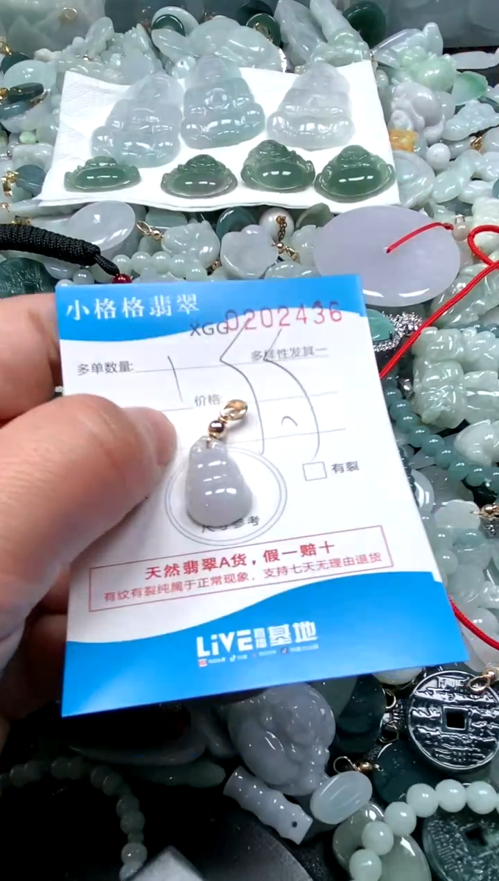 【闪购商品】翡翠颈饰未镶嵌闪购商品0203436