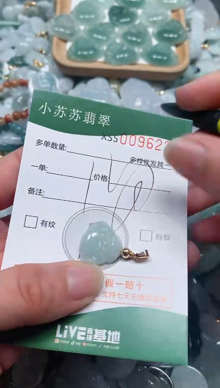 【闪购商品】翡翠颈饰未镶嵌闪购商品0096223