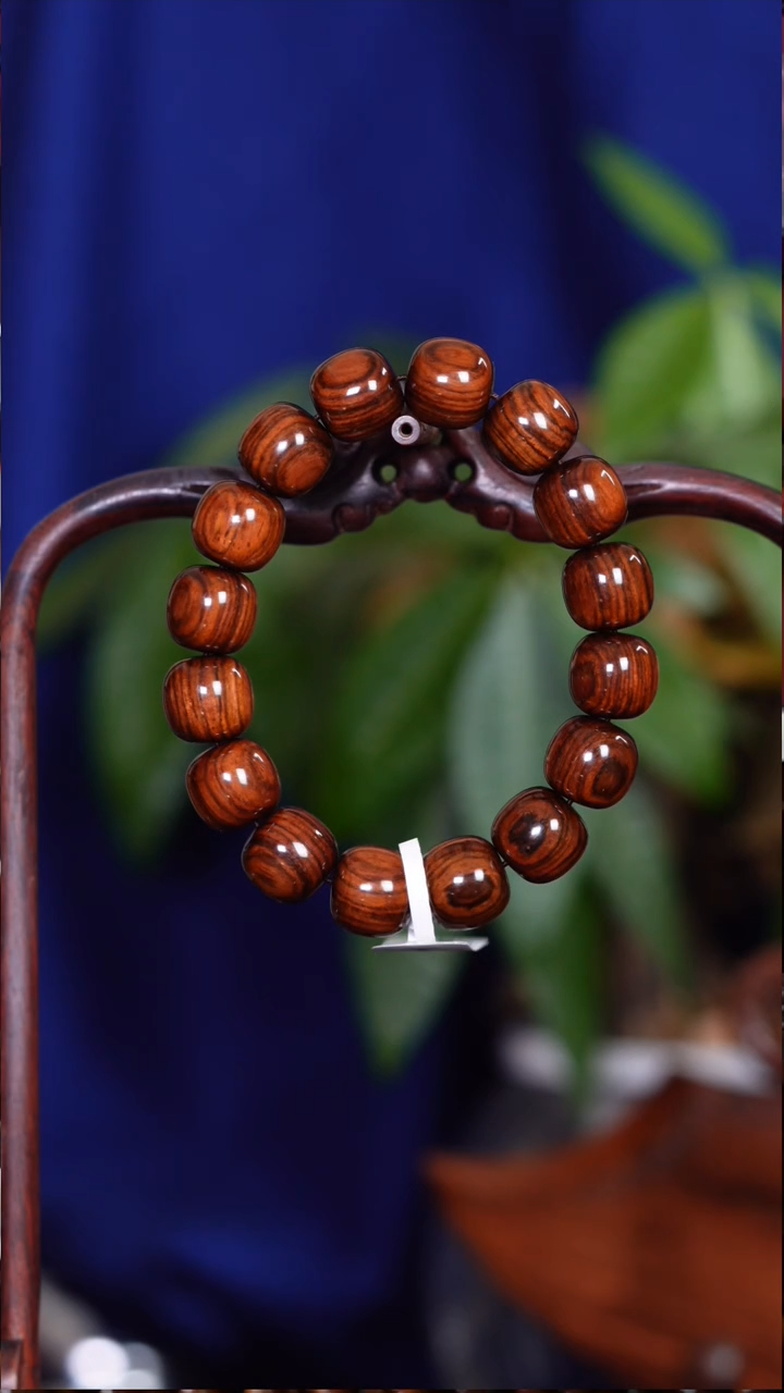 手串/手链黄花梨/降香黄檀老料紫油梨顺纹1314