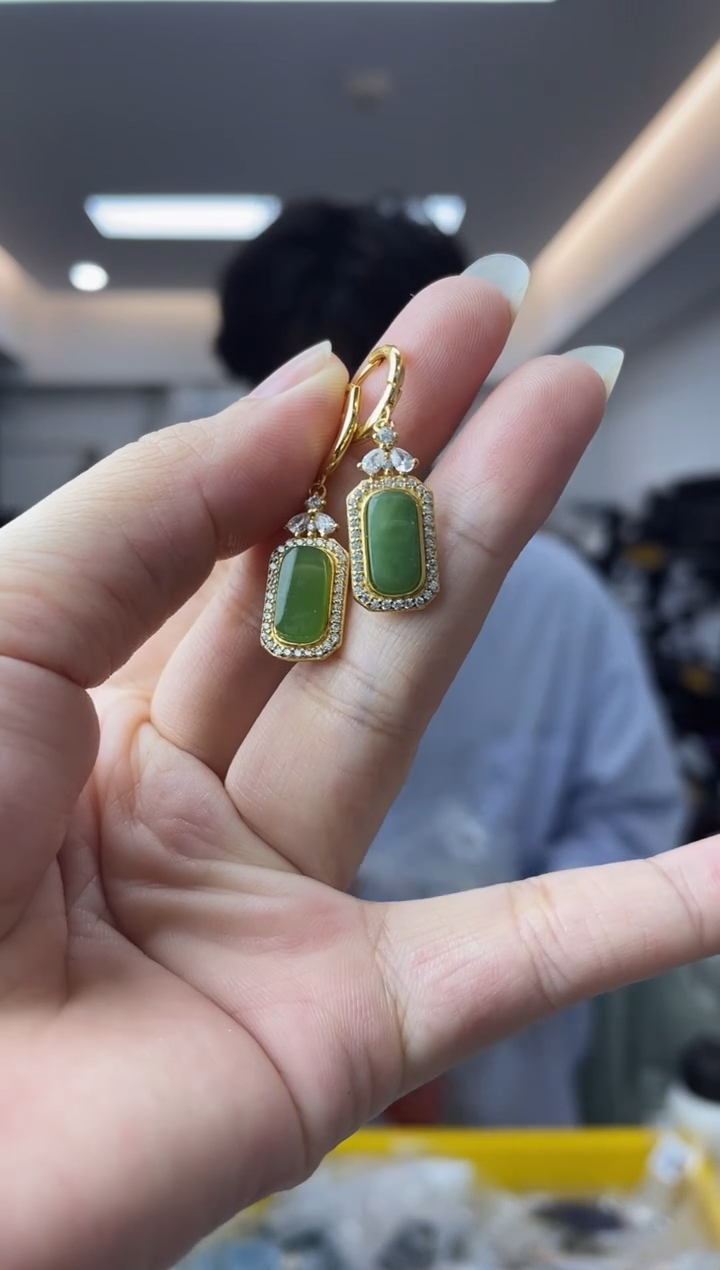 【闪购商品】和田玉银S925镶嵌·多样性一件发货