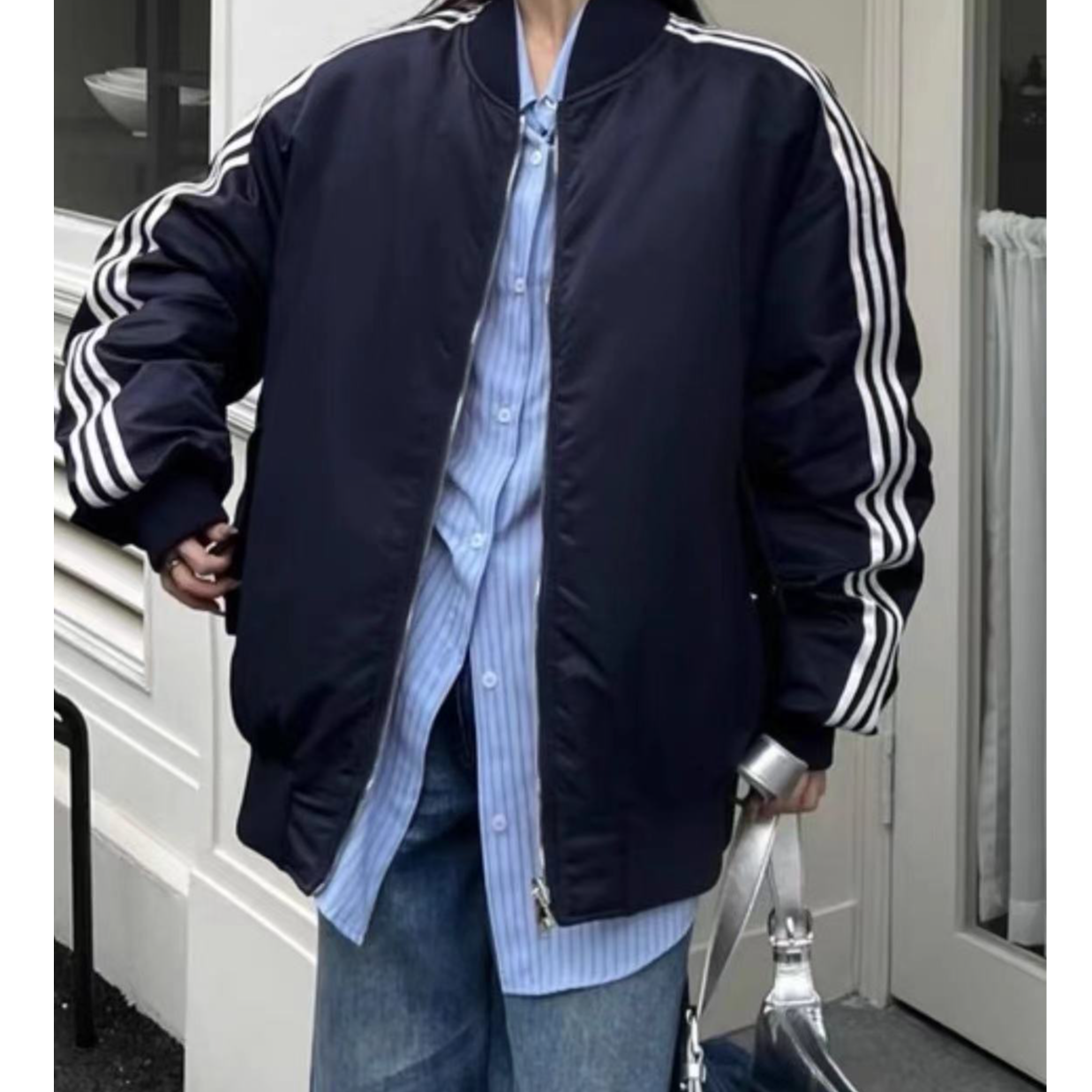 【no退no换 谨慎下单】美式复古棒球服鸭绒外套 242216