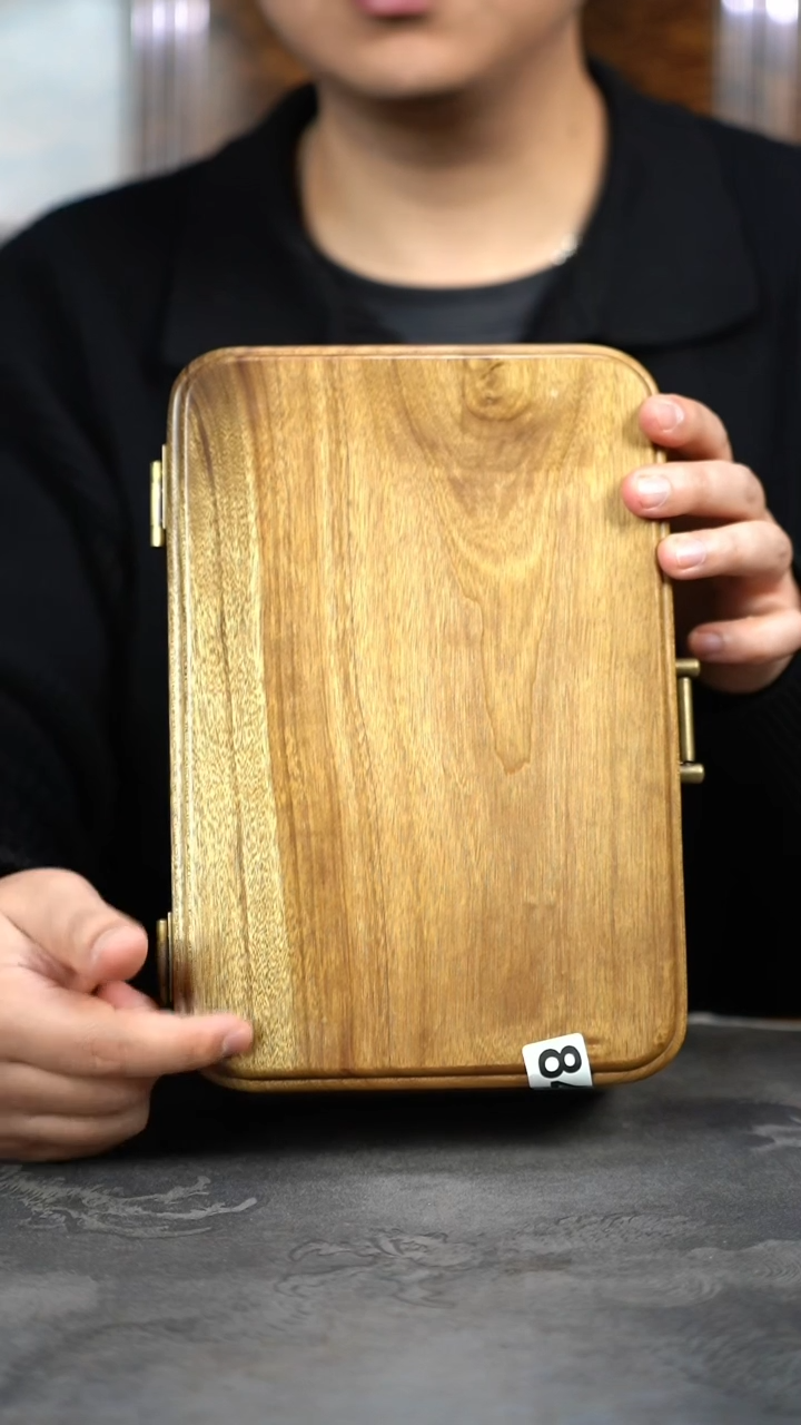 【闪购商品】金丝楠木雕841号拆房老料精工首饰盒