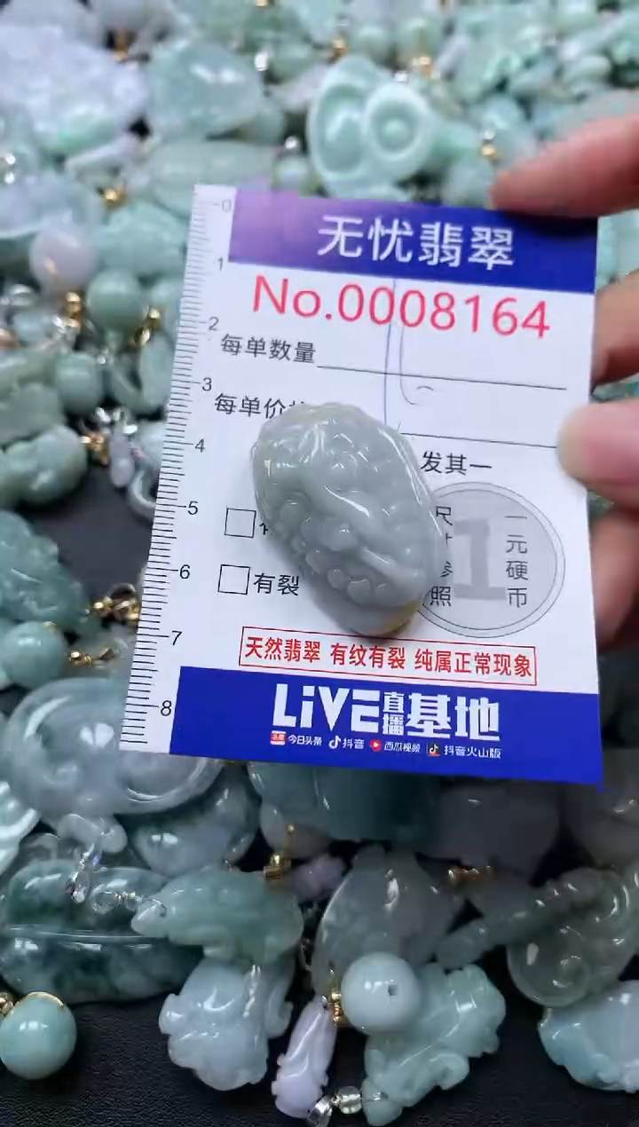 颈饰未镶嵌翡翠8164