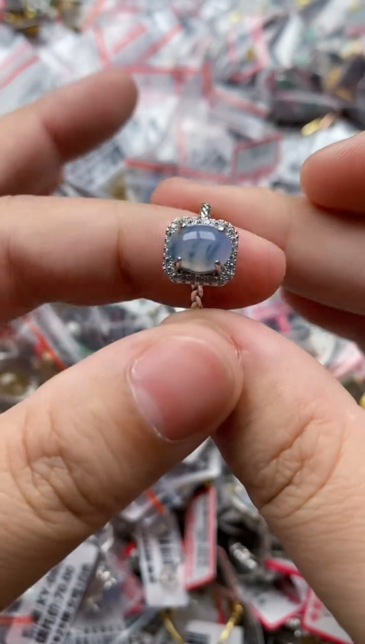 【闪购商品】翡翠戒指银S925镶嵌11111---6