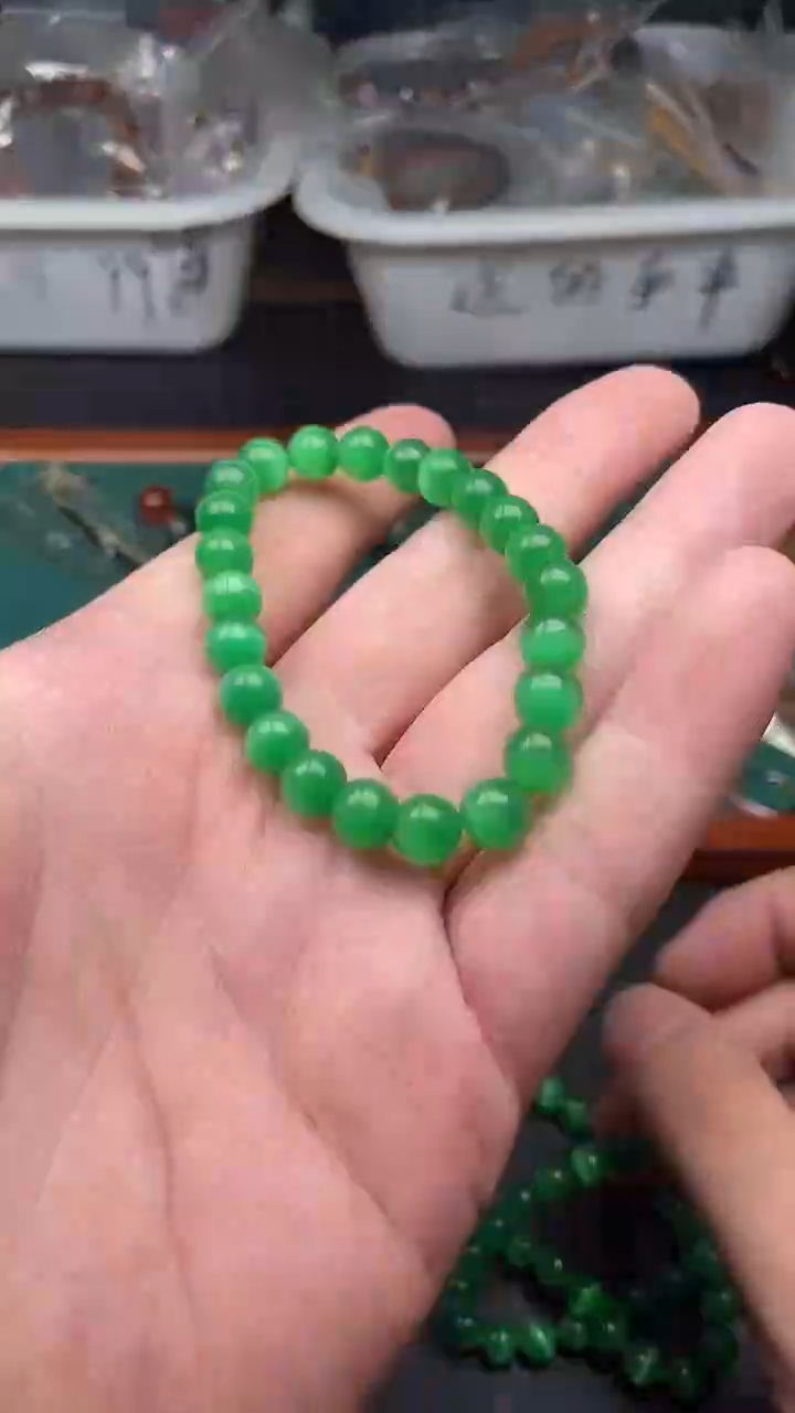 玛瑙/玉髓手链未镶嵌多样性发货拍一发一