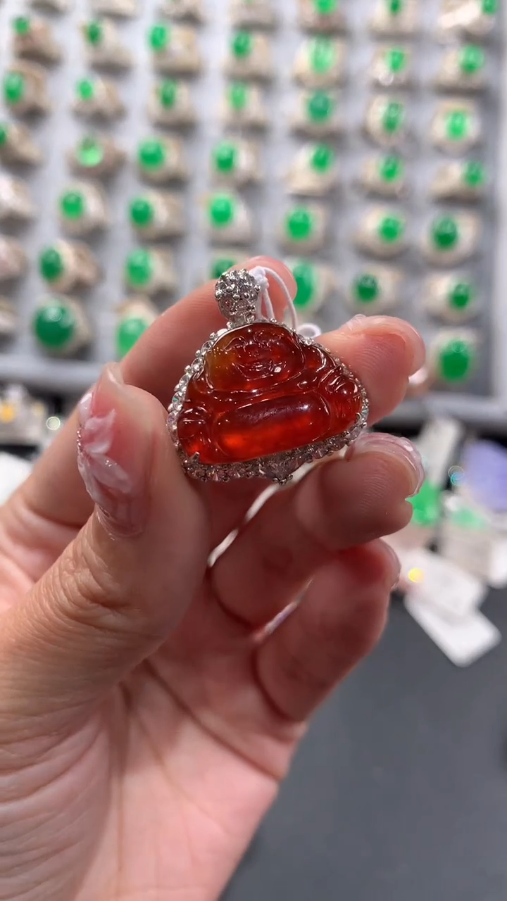 【闪购商品】定制翡翠未镶嵌缅甸A货翡翠 福利放漏款 2.26