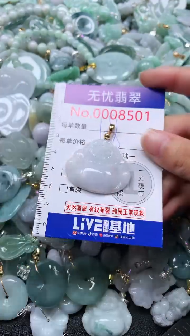 颈饰未镶嵌翡翠8501