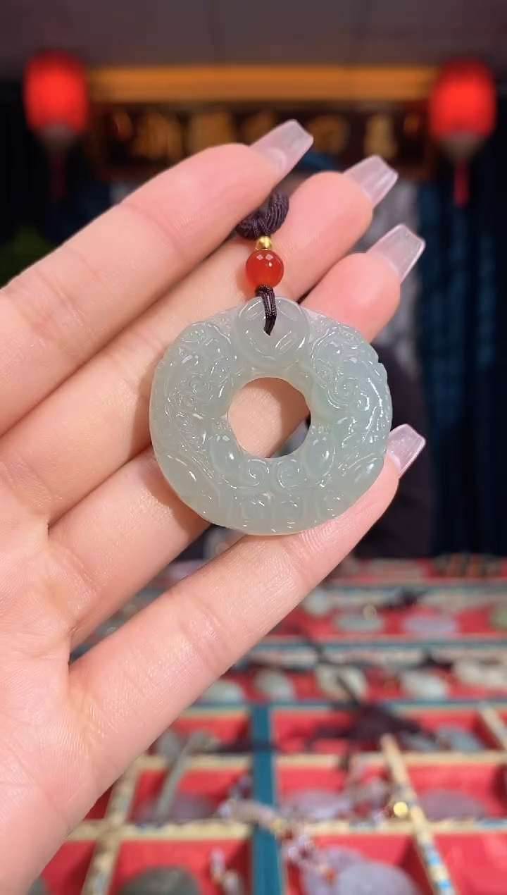 【闪购商品】和田玉颈饰未镶嵌双貔护主