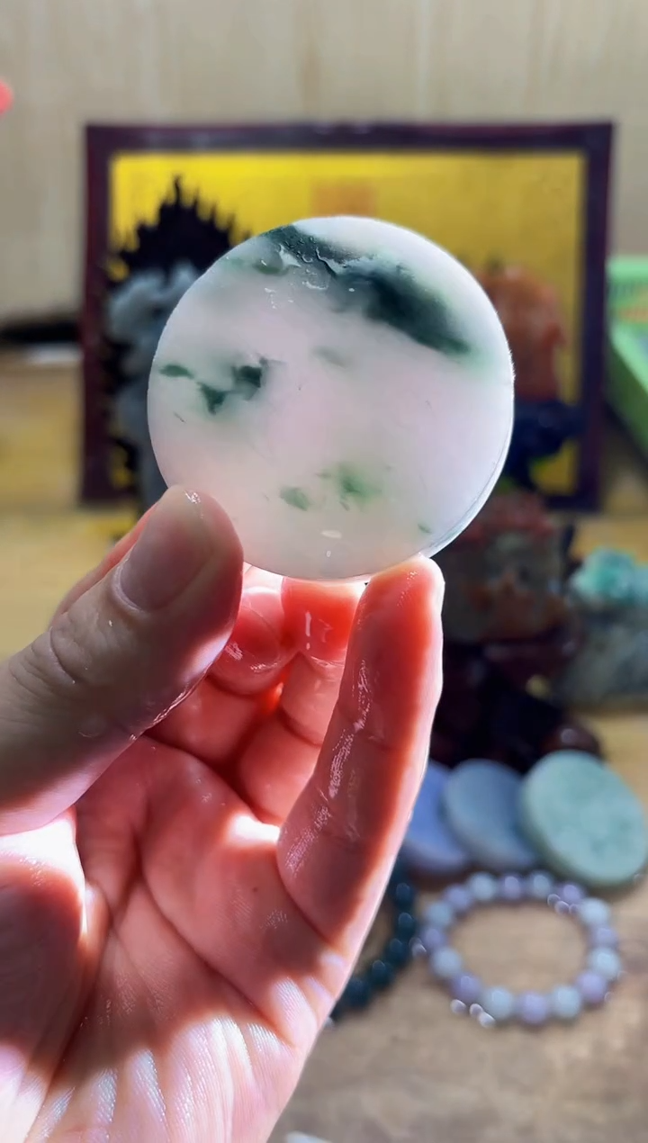 未镶嵌挂件翡翠A货常璀6379