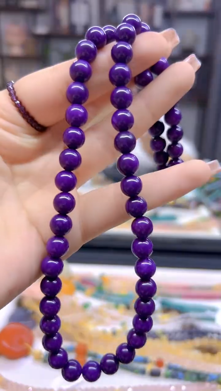 未镶嵌苏纪石（舒俱来）颈饰DIY款X60