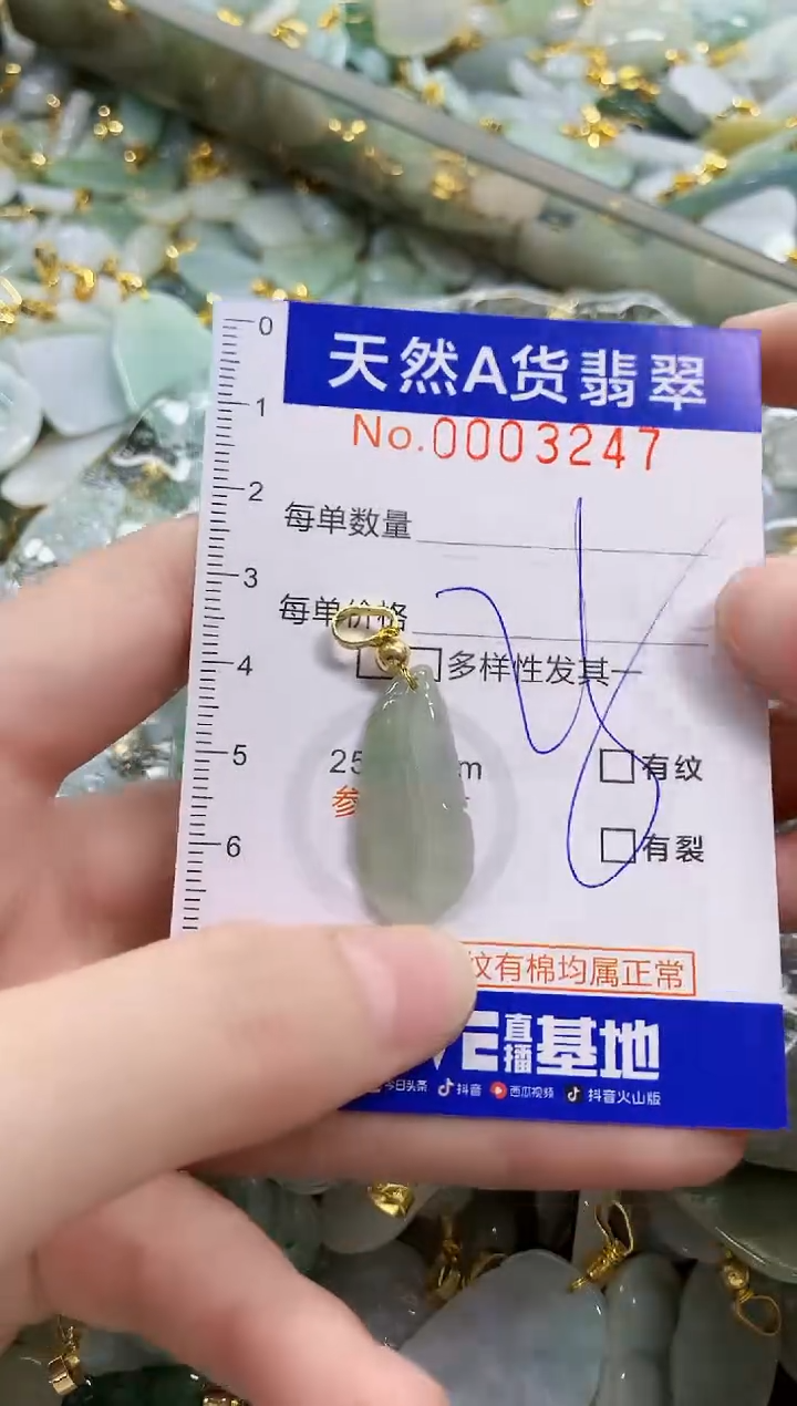 颈饰未镶嵌翡翠天然A货翡翠