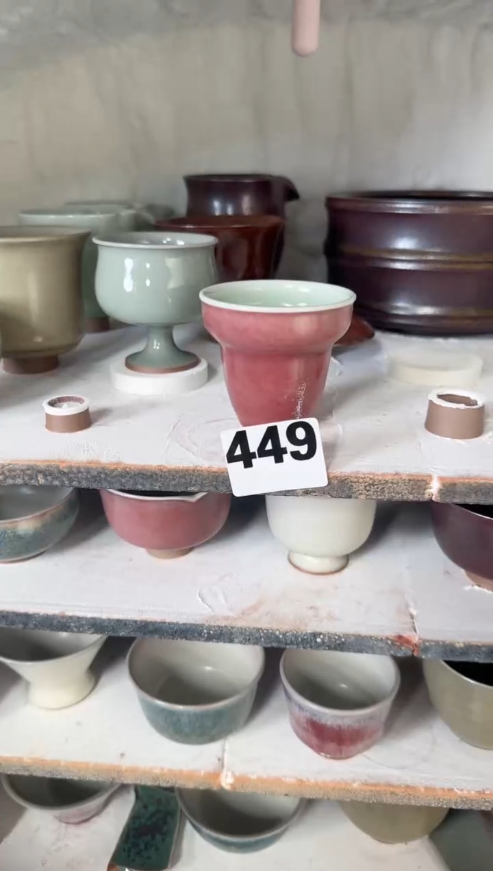 【闪购商品】杯子449蘭山窑手作器物 微微瑕福利