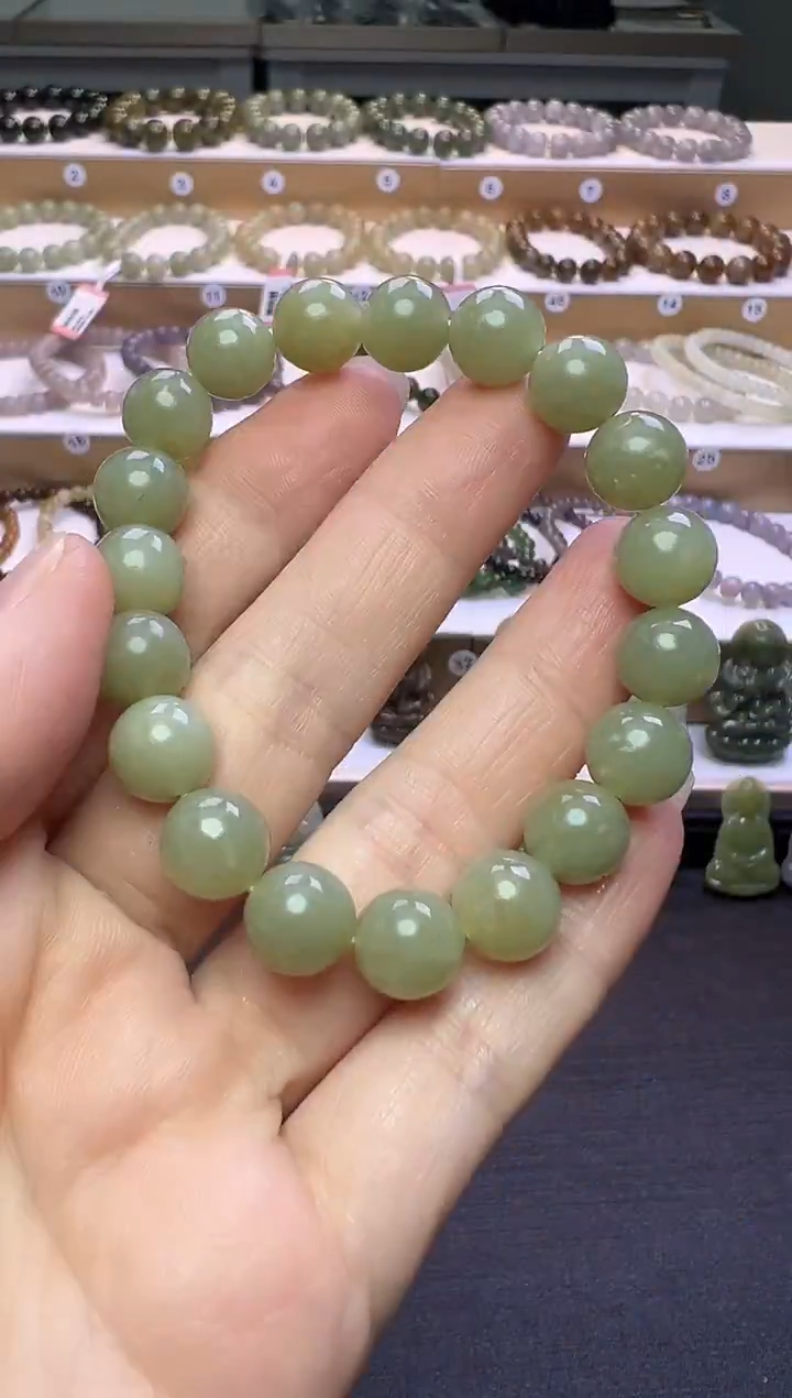 颈饰未镶嵌和田玉275号链接卡10mm