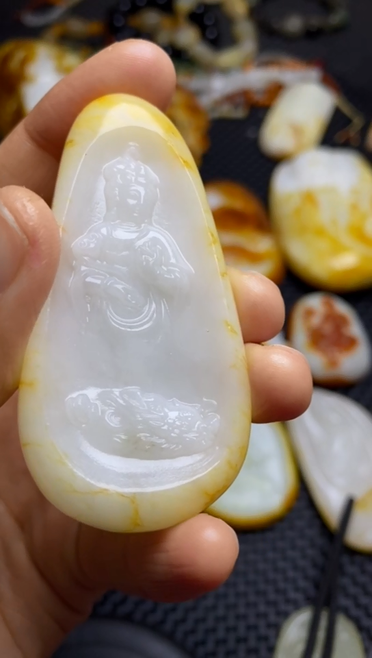 【闪购商品】和田玉颈饰未镶嵌1