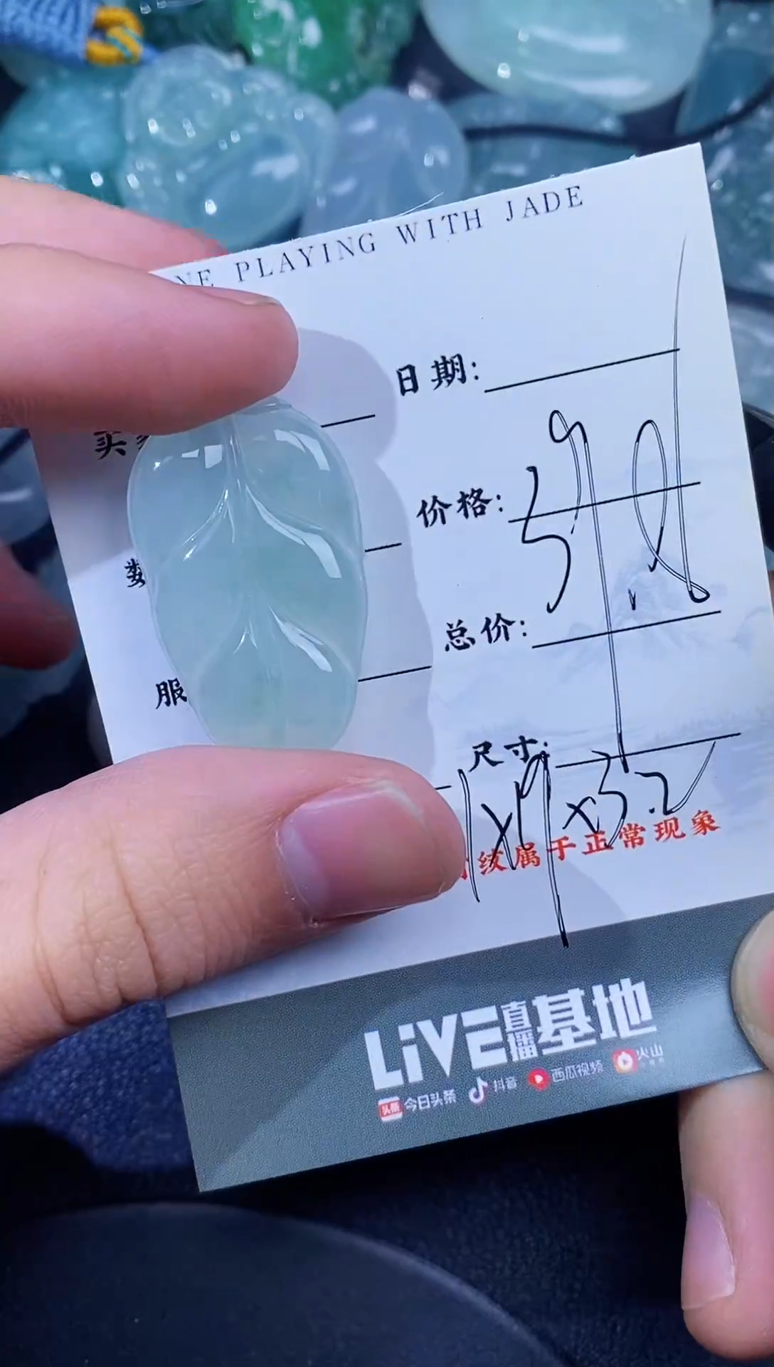 【闪购商品】翡翠颈饰未镶嵌11111111111111