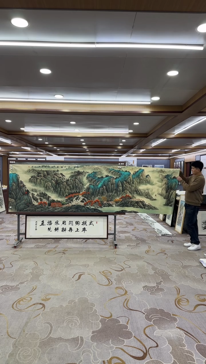 【闪购商品】绘画xc张伦玉-小丈二-国画