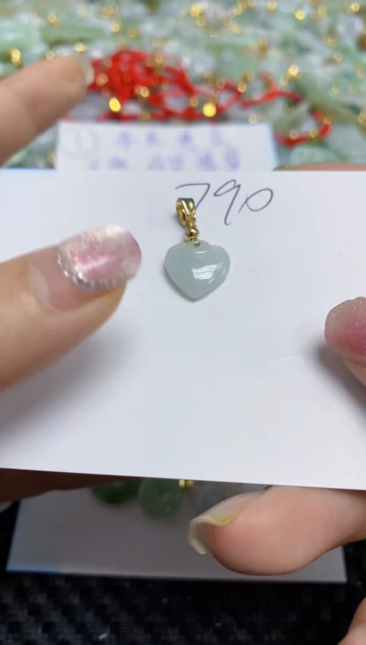 【闪购商品】翡翠颈饰合金   天然A货翡翠