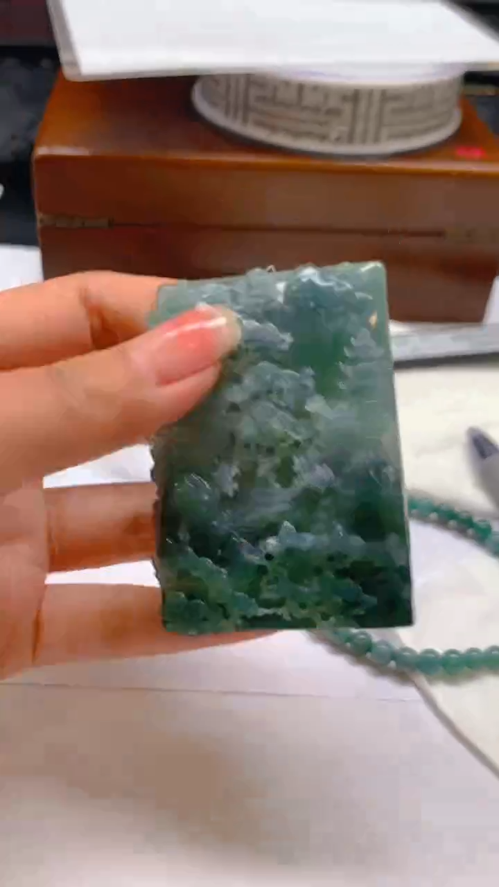 定制翡翠未镶嵌闪购毛货链接XHW040