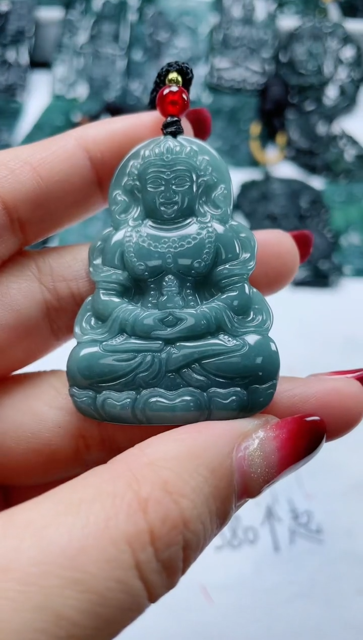 【闪购商品】翡翠颈饰未镶嵌多样性发货一件发货-小观音