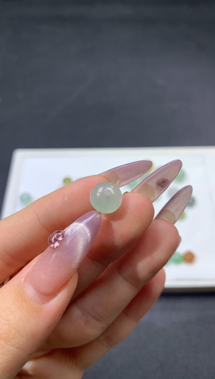 【闪购商品】定制翡翠未镶嵌卡9*6.7