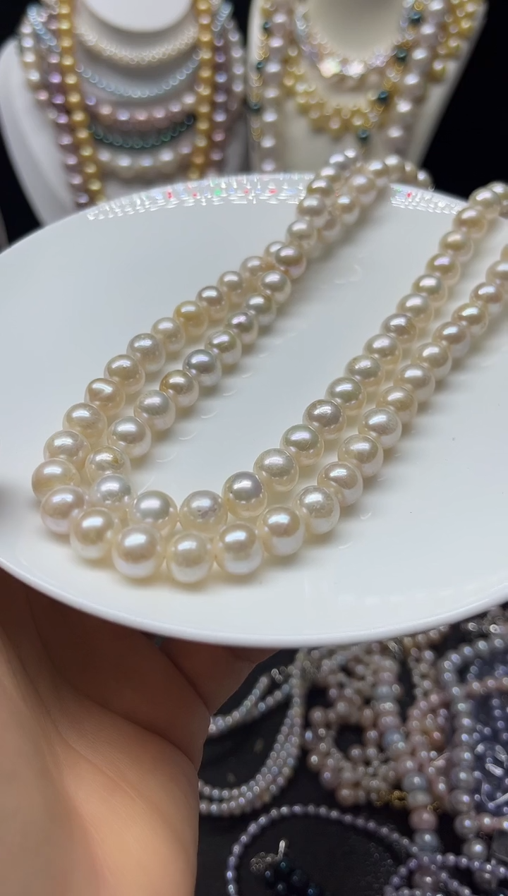 淡水珍珠未镶嵌颈饰多人