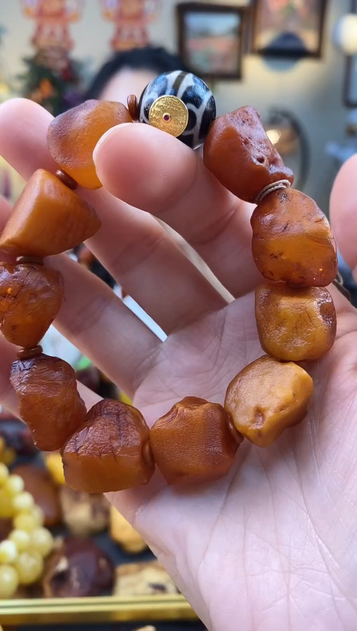 【闪购商品】未镶嵌琥珀手链手串