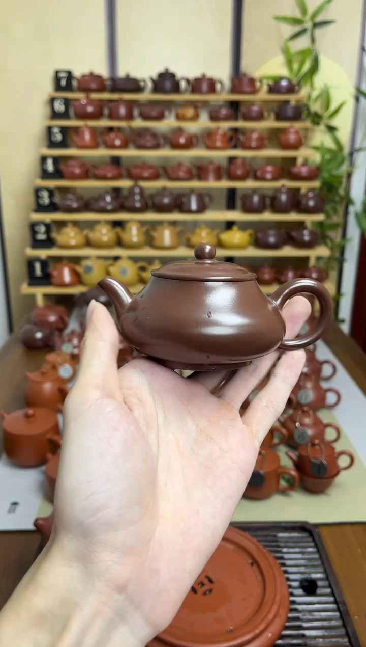 吴**！紫泥明炉120cc手拉壶