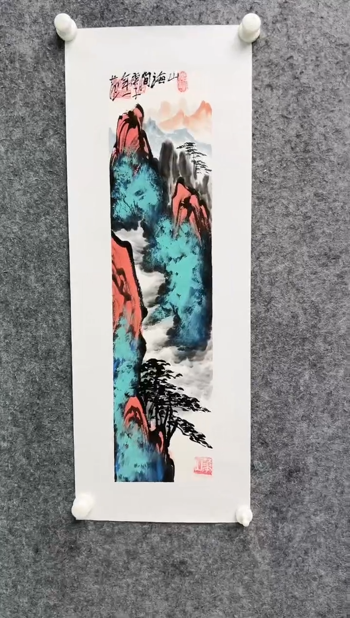 【闪购商品】绘画姜国华-1平尺-国画作品