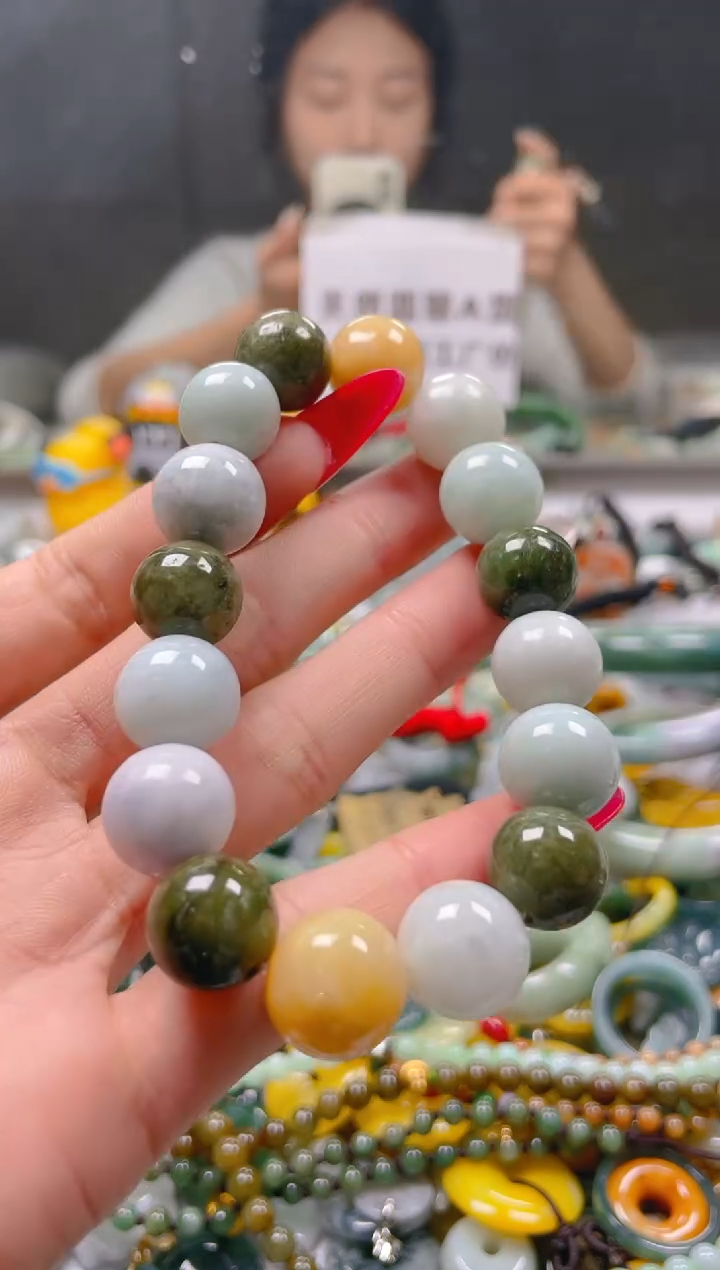 【闪购商品】翡翠颈饰未镶嵌13MM/E/翡翠A货一图一物