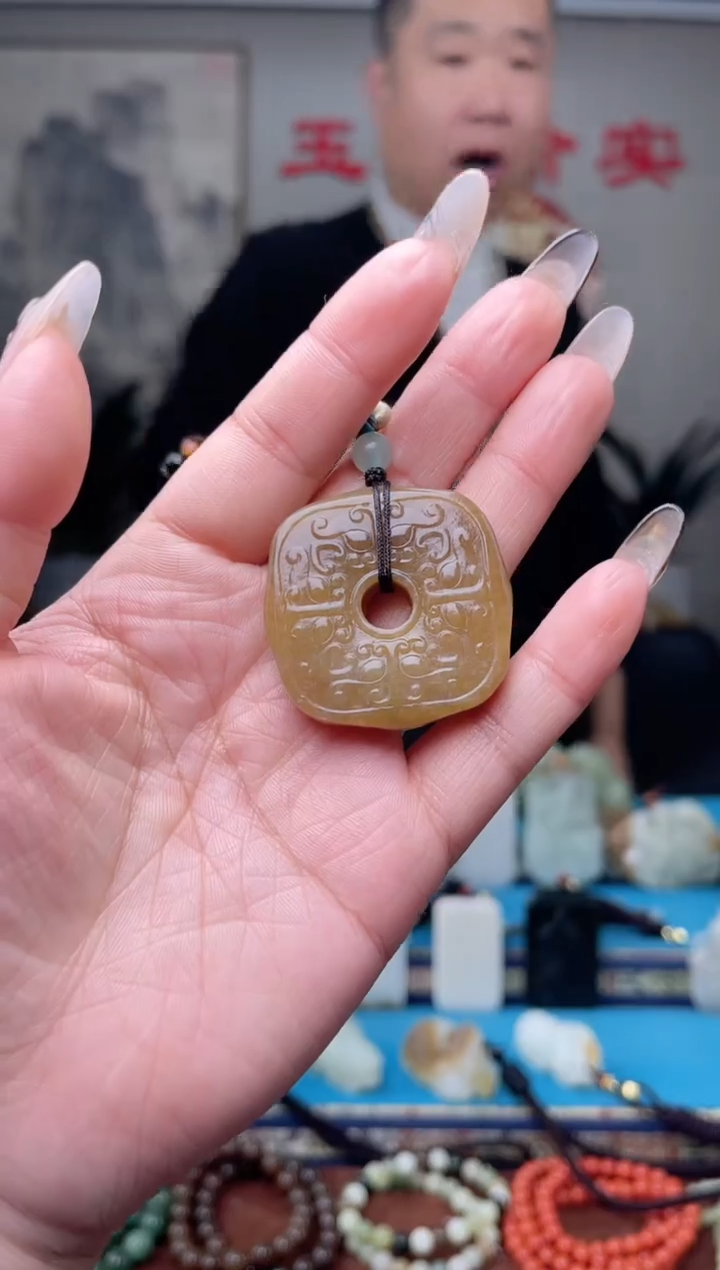 【闪购商品】和田玉挂件未镶嵌1