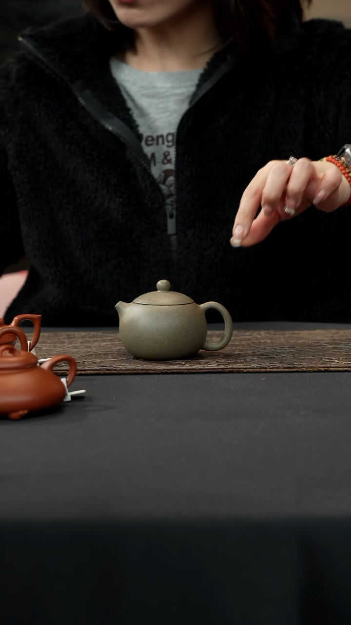 【闪购商品】紫砂茶壶青段西施壶150cc