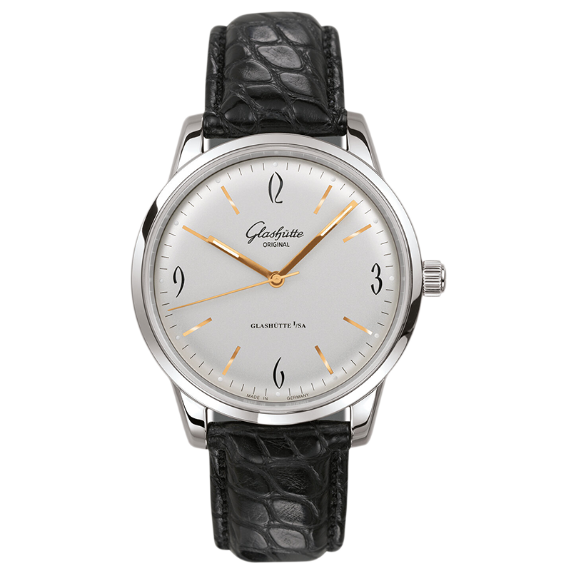 99新 Glashutte Original/格拉苏蒂 复古男表1-39-52-01-02-04