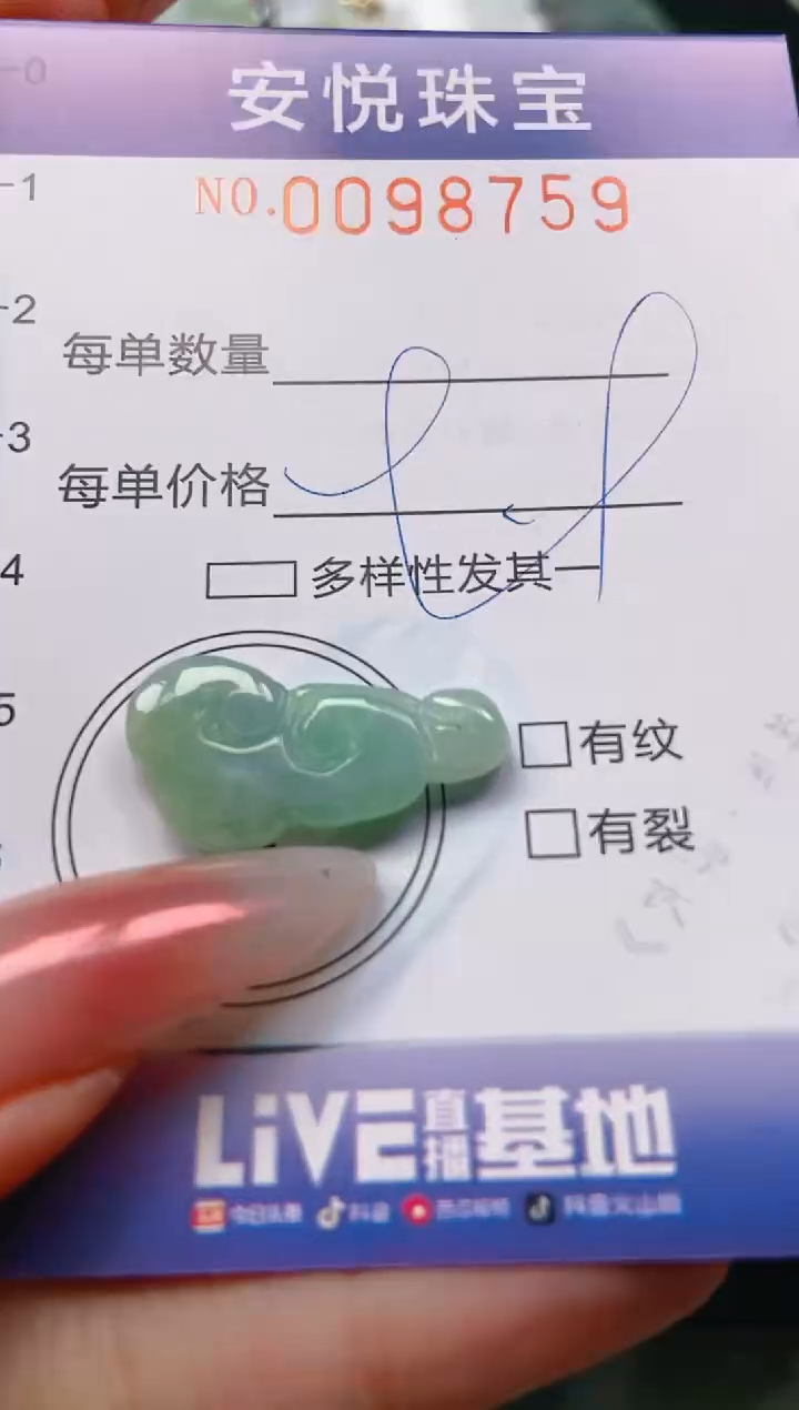 【闪购商品】翡翠颈饰未镶嵌闪购0098759