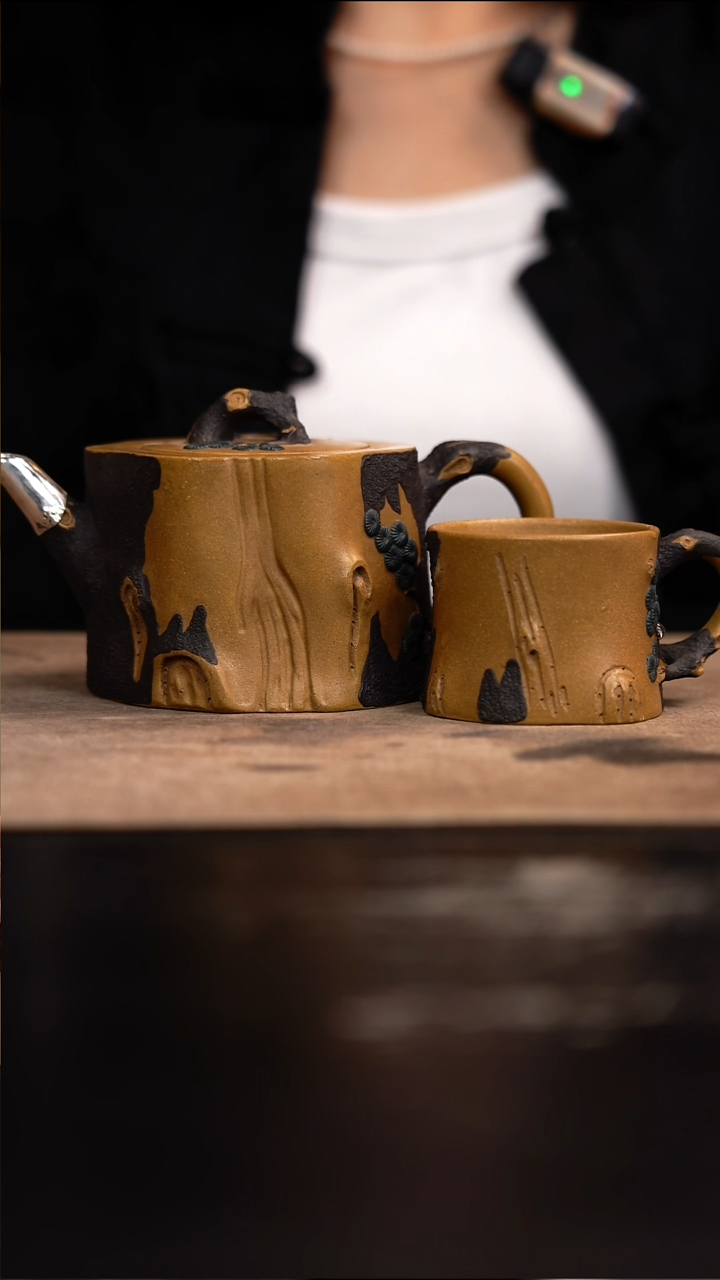 茶壶紫砂茶壶杯子210cc