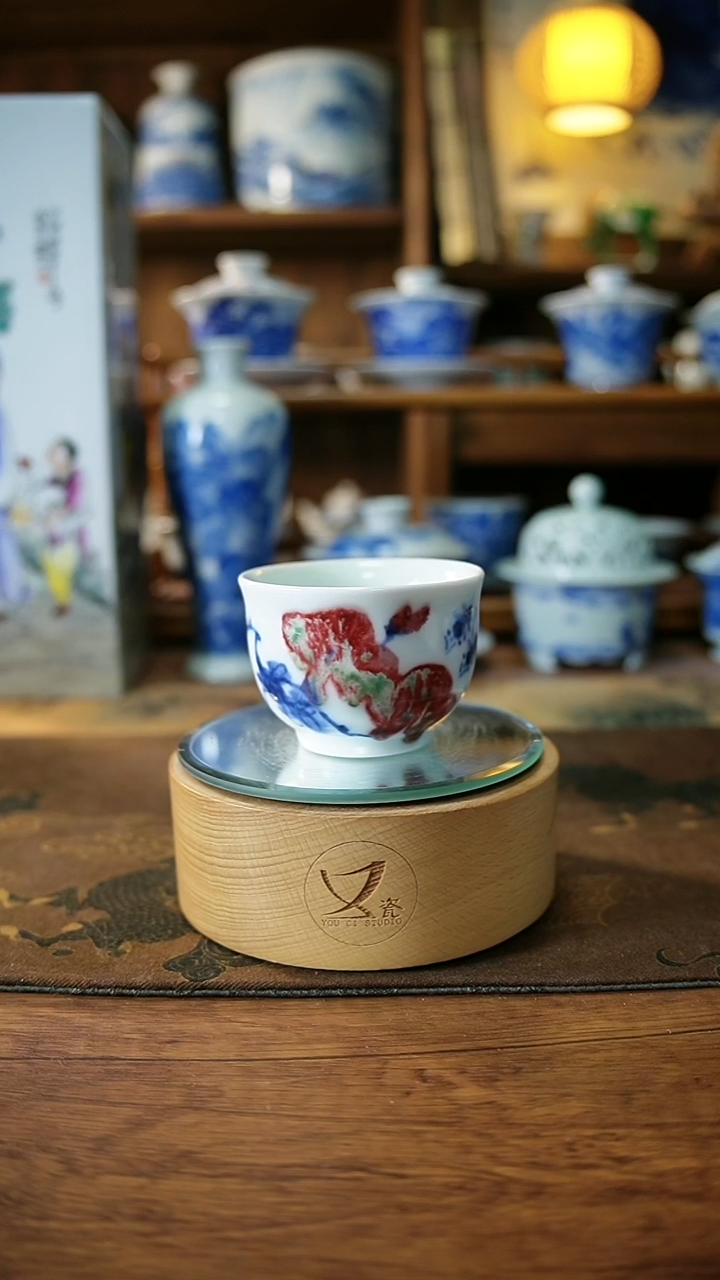 1景德镇手工手绘茶具