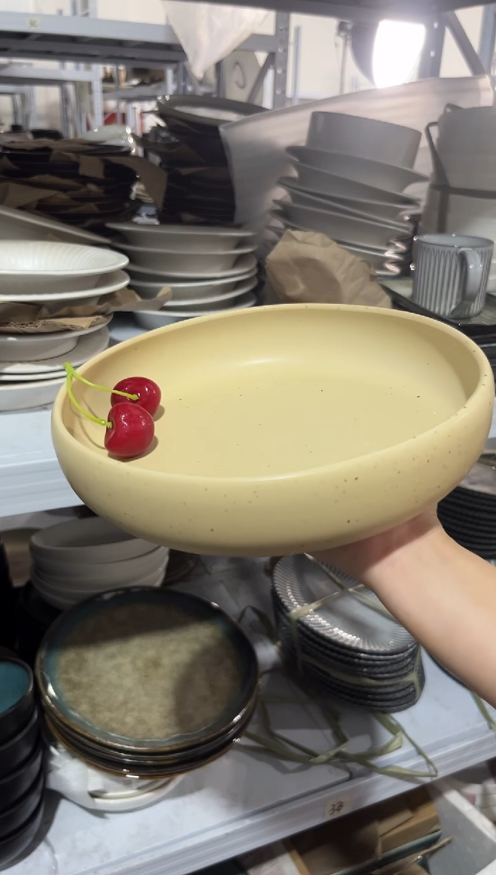 陶瓷外贸尾货瑕疵满20包邮X B2B深盘