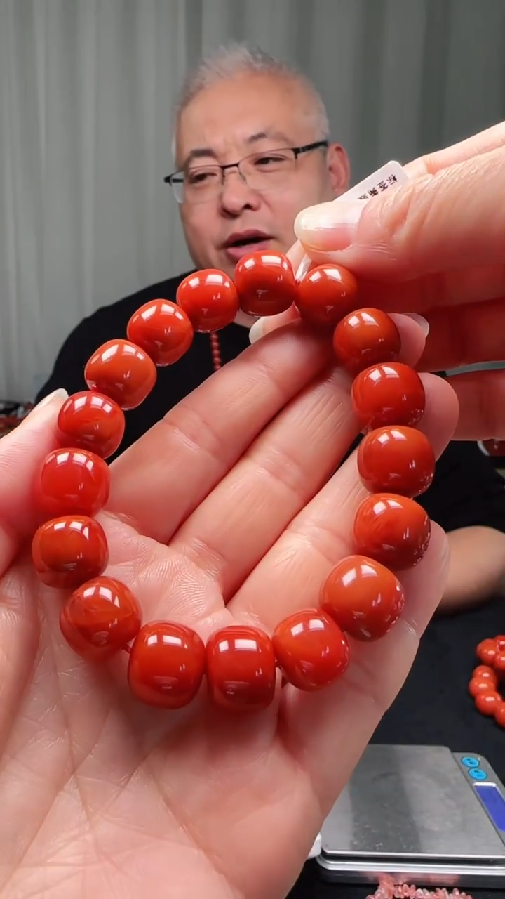 未镶嵌多样性发一件南红玛瑙【毕业级】13mm瓦西精工老型单圈 