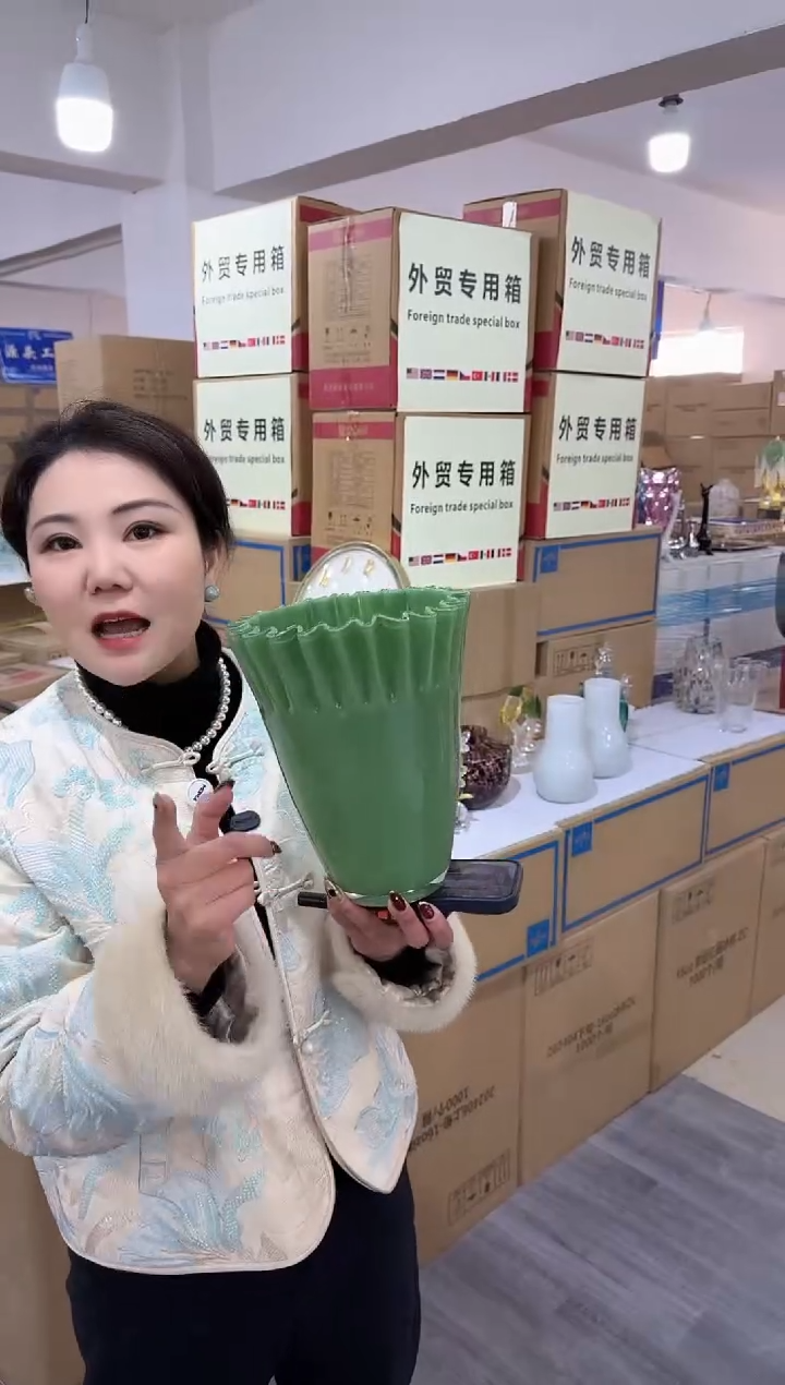 【闪购商品】琉璃椿轩花器K-12晚