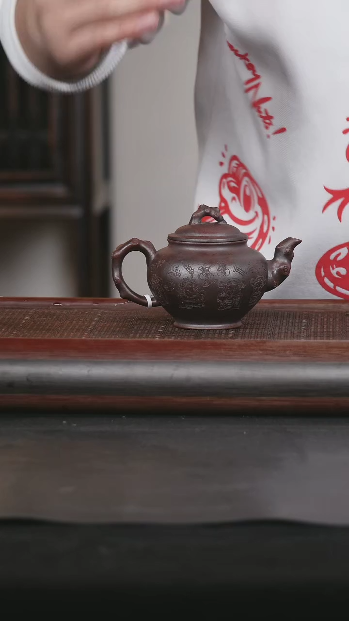 【闪购商品】紫砂茶壶16 原矿紫砂壶 铁血红砂
